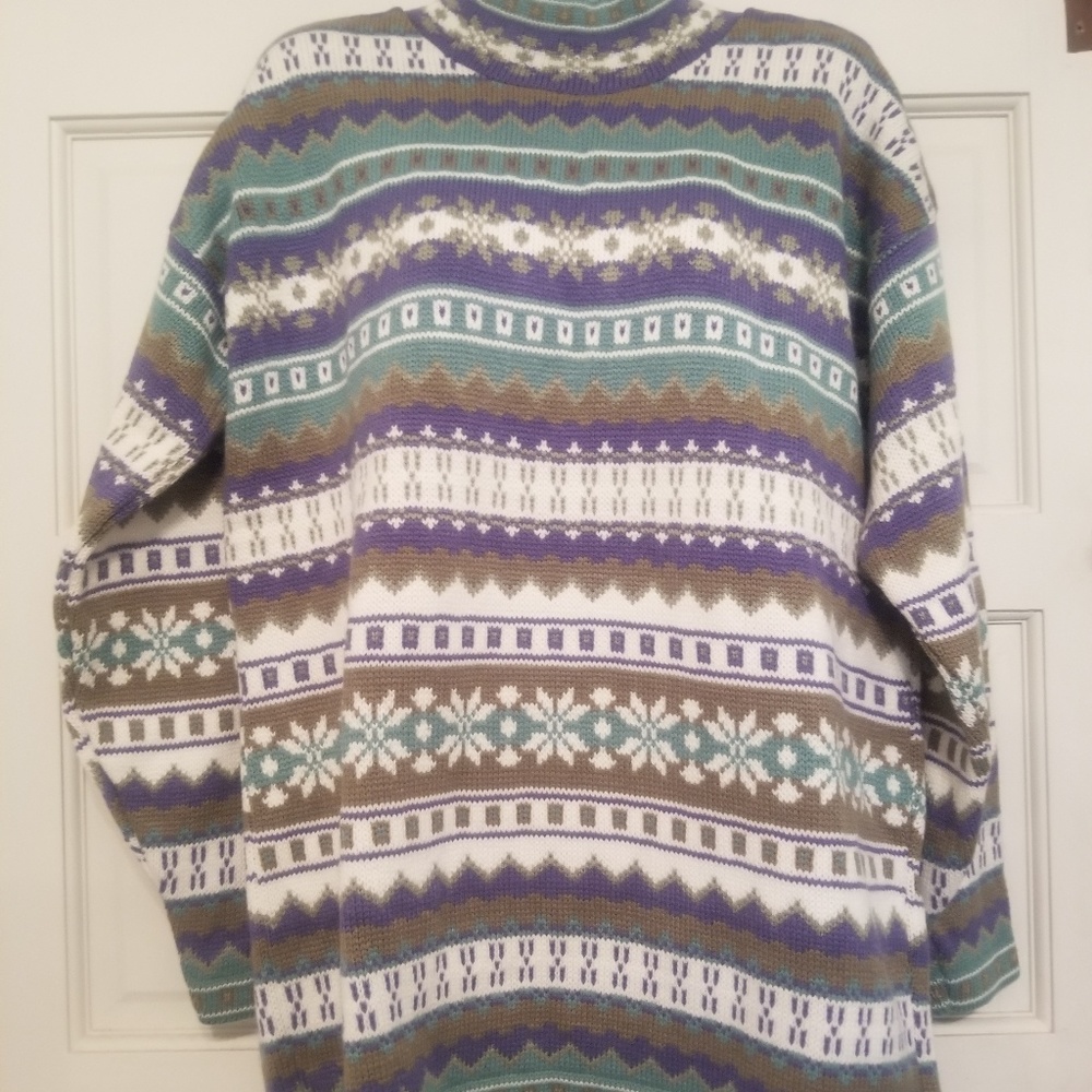 Vintage 90s Blue Morgan Sweater M